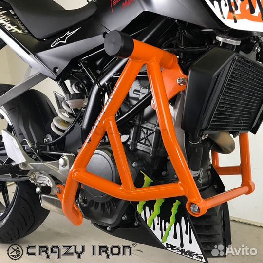 Дуги на мотоцикл KTM Duke 125, Duke 390 до -16
