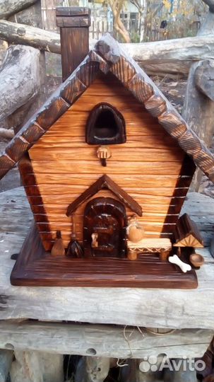 Декоративный деревенский домик