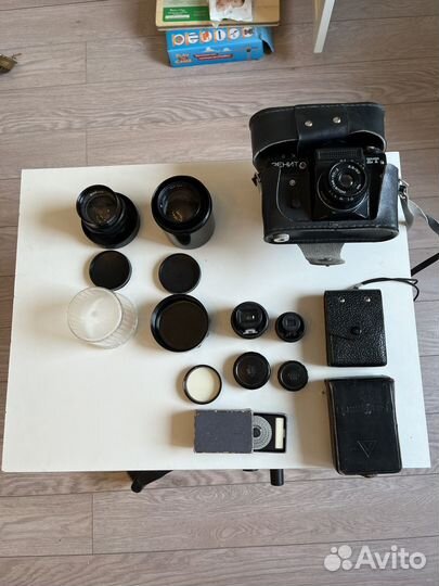 Зенит ET и объективы Мир Юпитер