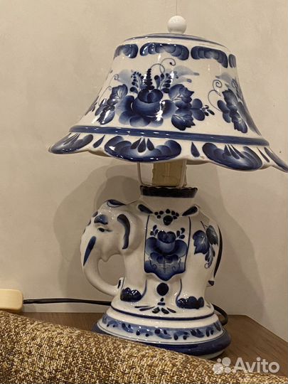 Лампа со слоном