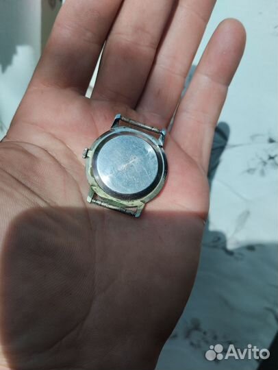 Часы Ракета джинс синий циферблат