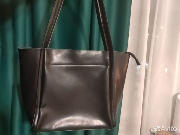 Сумка женская натуральная кожа италия