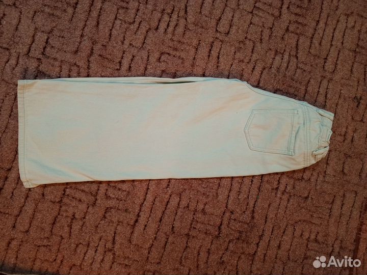 Джинсы широкие для девочки 128
