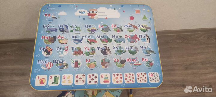 Набор стол и стул складные