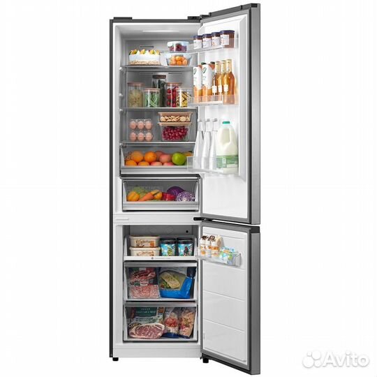 Холодильник midea mdrb521mie46odm серебристый