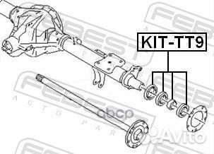 Подшипник задней полуоси комплект KIT-TT9 Febest