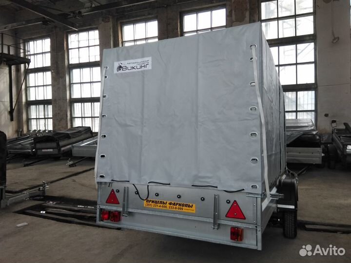 Прицеп оцинкованный 3,5х1,5 метра