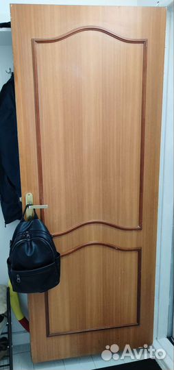 Дверь входная деревянная бу
