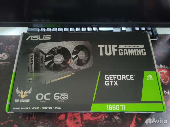 Как новая Asus GTX 1660 Ti 6gb