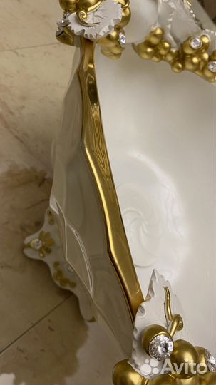 Фруктовница crystal lized by swarovski