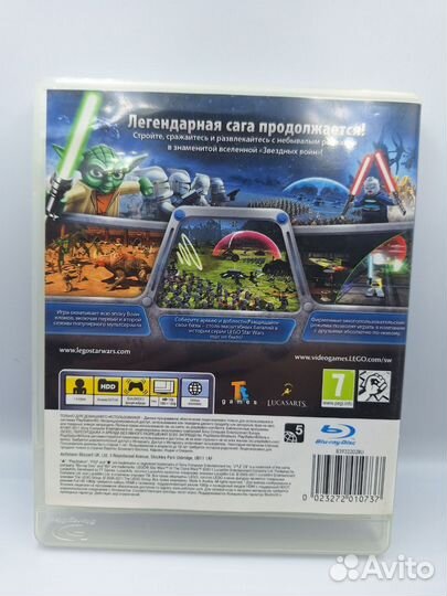 Lego Star Wars III The Clone Wars PS3 (б/у, англ.)