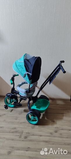 Трехколесный велосипед с родительской ручкой