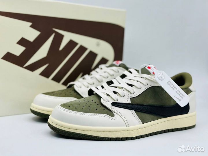 Nike air Jordan 1 low Travis Scott medium olive