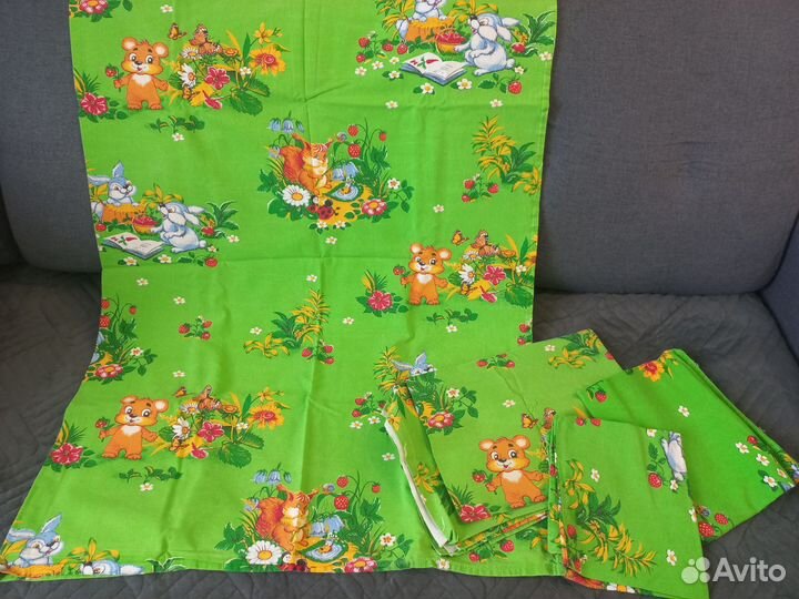 Комплект детского постельного белья 120х60