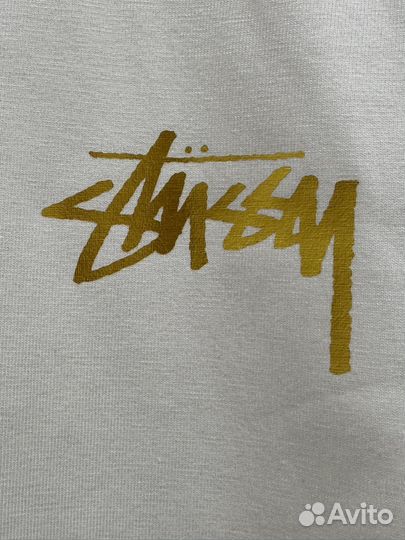 Футболка Stussy Pink белая