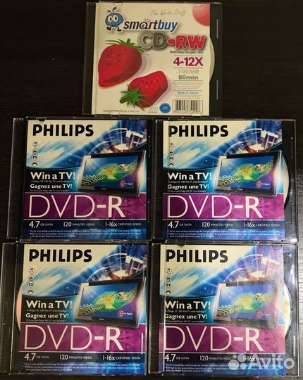 DVD диски пустые