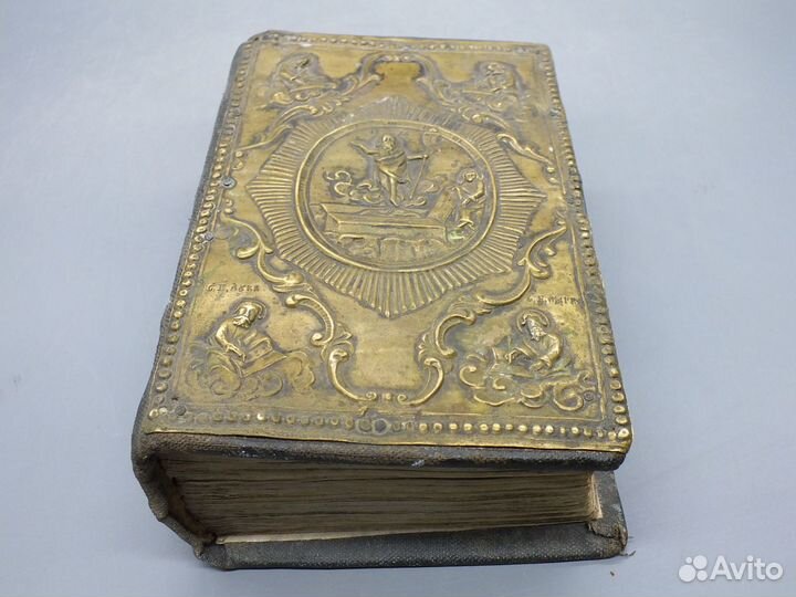 Антикварная книга Религиозная Евангелие 1800 г