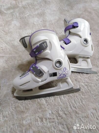 Коньки детские раздвижные 32-34