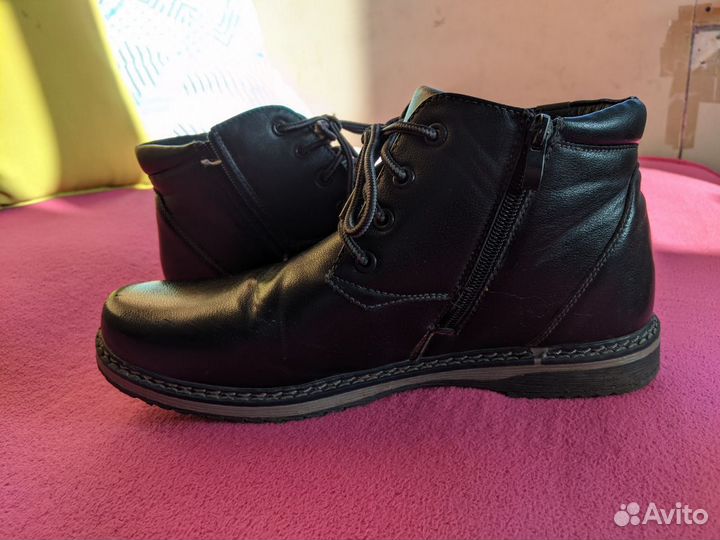Полуботинки зимние