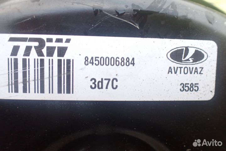 Усилитель тормозов вакуумный LADA vesta