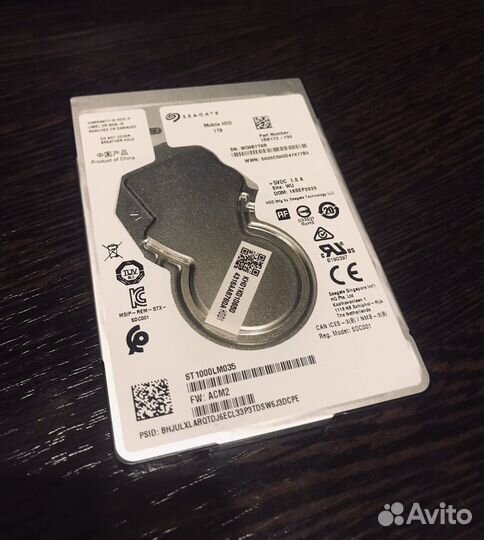 Жесткий диск 1 тб 2.5 Seagate