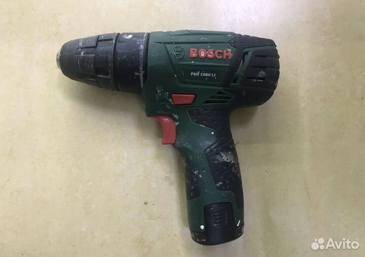 Дрель шуруповерт bosch prs 1080 li