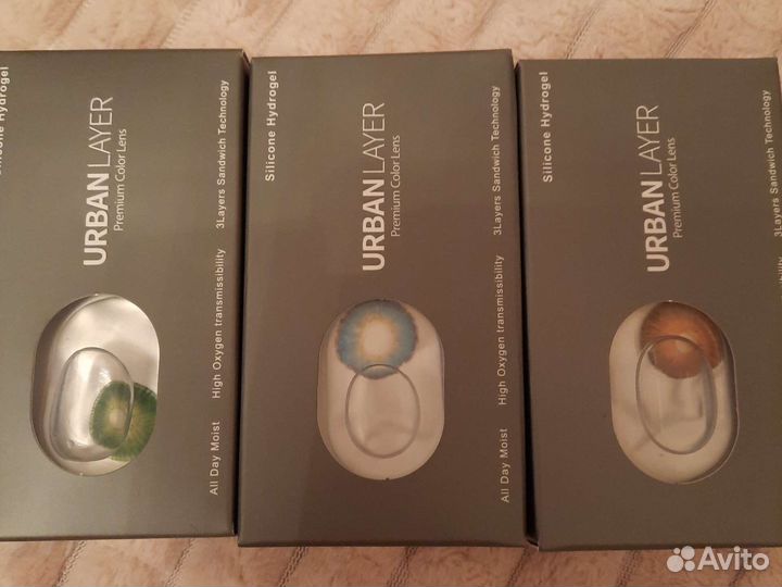 Линзы для глаз цветные