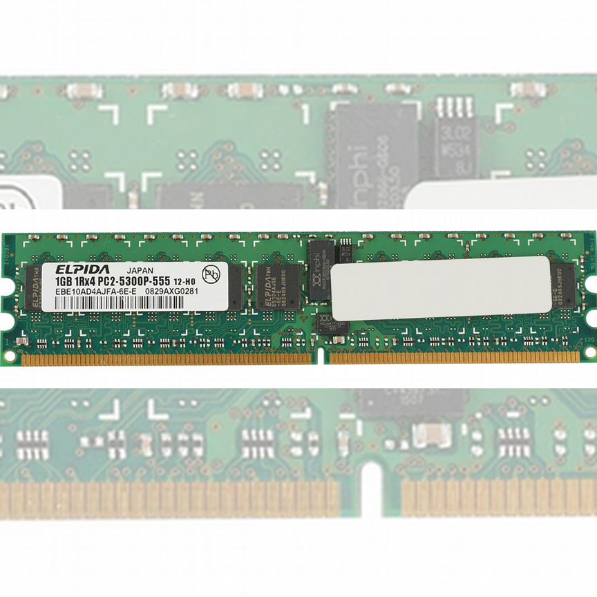 [EBE10AD4AJFA-6E-E] Оперативная Память Elpida 1gb Ebe10ad4ajfa-6e-E