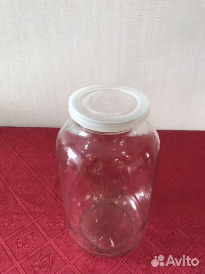 Банка 5 литров стеклянная