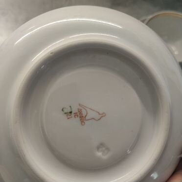 Чайные пары "Розовая ветка" (Дулево)