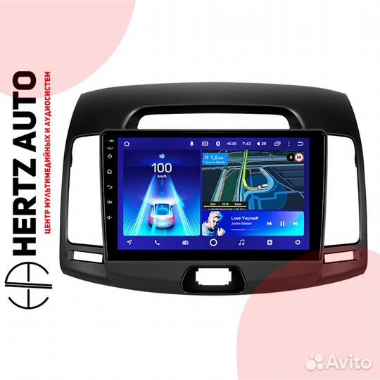 Переходная рамка Teyes Hyundai Elantra 4 HD 2006-2
