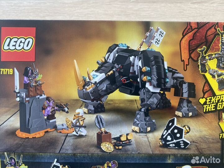 Lego Ninjago 71719 Бронированный носорог Зейна