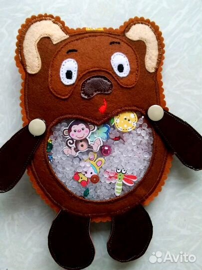 Игрушка - искалочка из фетра