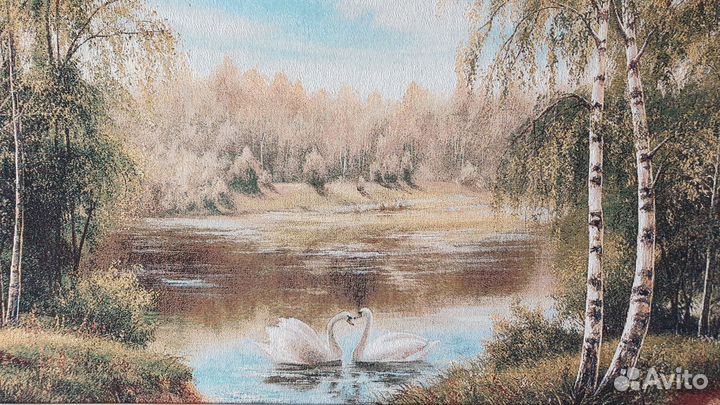 Картина в раме гобелен