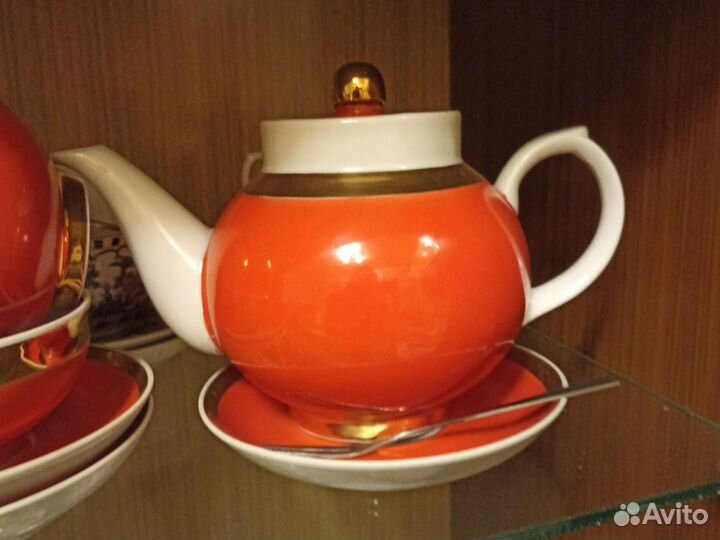 Сервиз чайный СССР Дулево