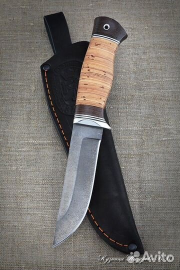 Нож Беркут х12мф береста