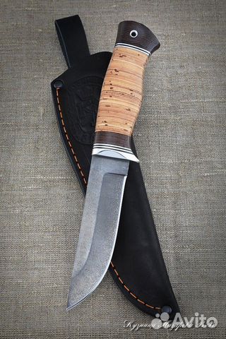 Нож Беркут х12мф береста