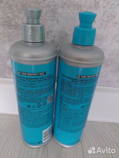 Tigi bed head шампунь + кондиционер