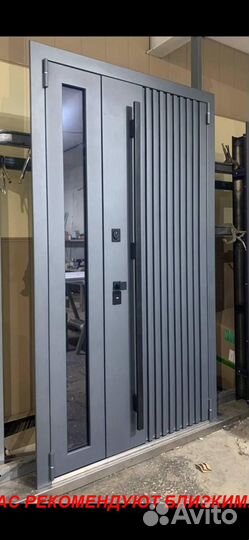 Толстая дверь входная под ключ