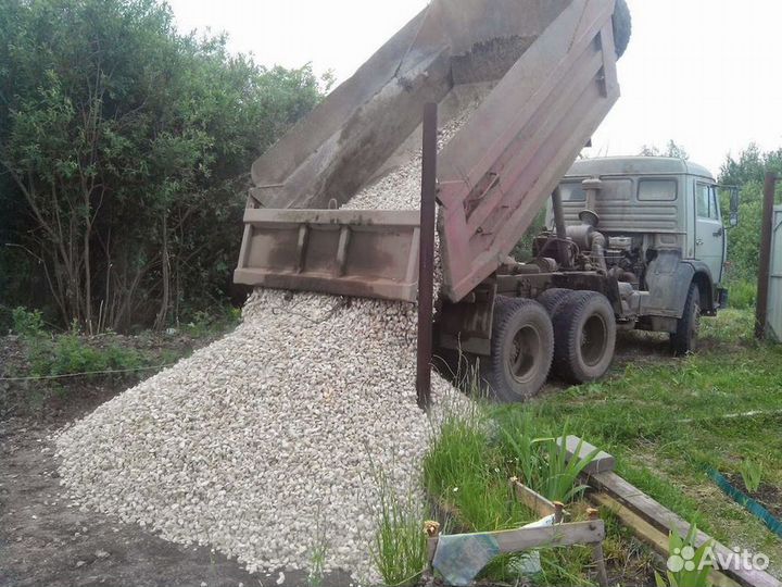 Щебень с доставкой, цена за 1 тонну