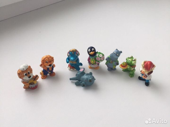 Киндер сюрприз, чупа чупс из 90-х годов