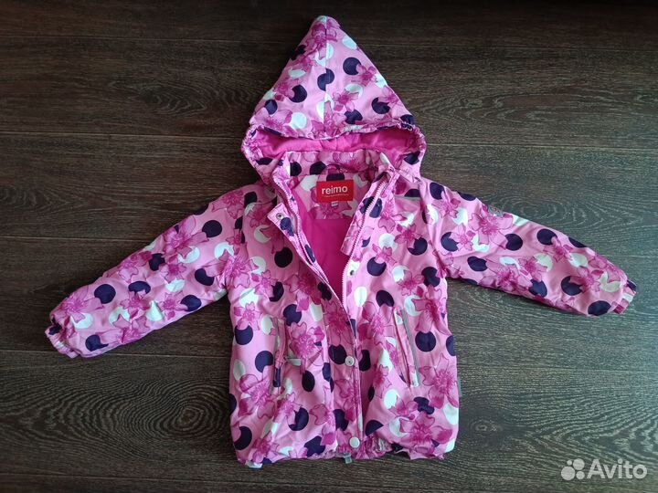 Куртка демисезонная для девочки 116 новая