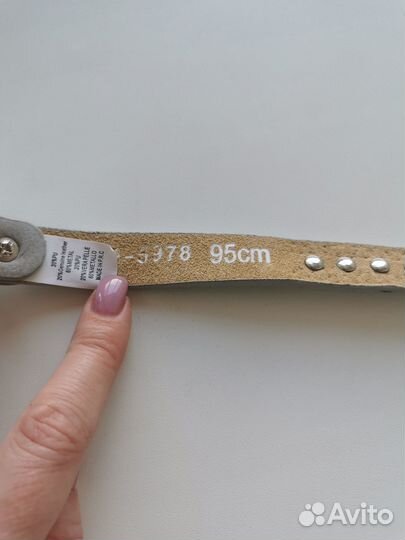 Кожанный ремень новый Хай Гарден Итилия