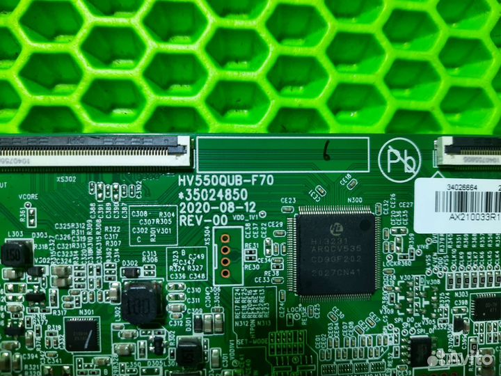 T-con плата HV550QUB-F70 (отправка по РФ)