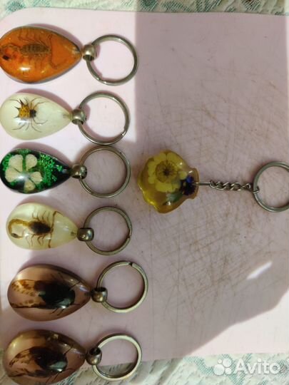 Брелок, паук, скорпион, шмель