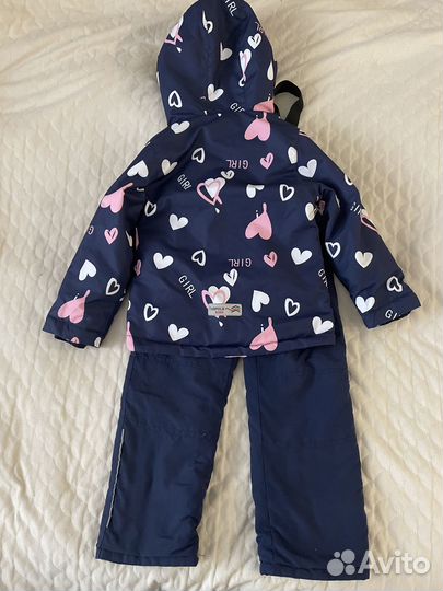 Демисезонный костюм на девочку 92