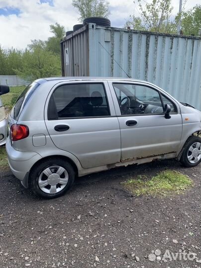 Daewoo Matiz 0.8 МТ, 2004, битый, 120 000 км