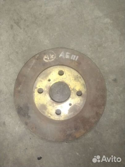 Тормозные диски Toyota AE111 4A.за пару