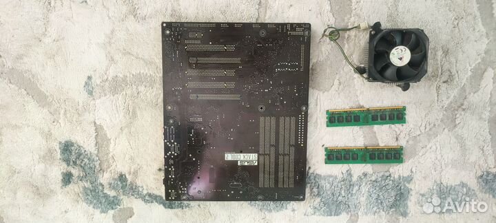 Материнская плата с процессором Intel