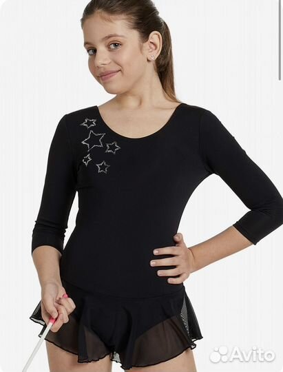 Купальник для танцев с юбкой 116